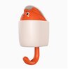 Wandhaakje kat oranje