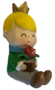 kinderkapstok haakje meisje kroon bloem