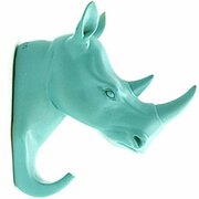 wandhaakje kapstok neushoorn