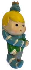 Kinderkapstok meisje met slang