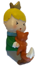 Kinderkapstok meisje met vosje