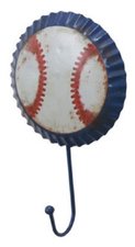 Kapstok haakje vintage baseball