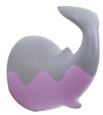 Kapstok haakje walvis staart lila