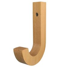 Jashaak / kapstokhaak hout blank