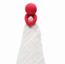 Handdoekhaakje Modesto rood
