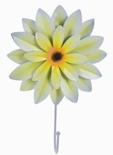 Kapstokhaak bloem Dahlia geel
