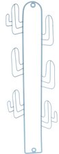 Cactus met 9 ophanghaken blauw