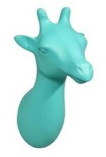 Wandhaakje The Zoo giraffe aqua mat