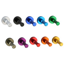 Wandhaakje Lizzy metallic donkerblauw